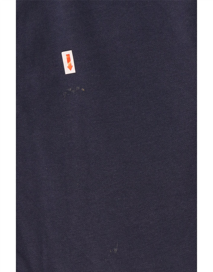 Marks & Spencer Womens Tracksuit Trousers Joggers UK 16 Large Navy Blue