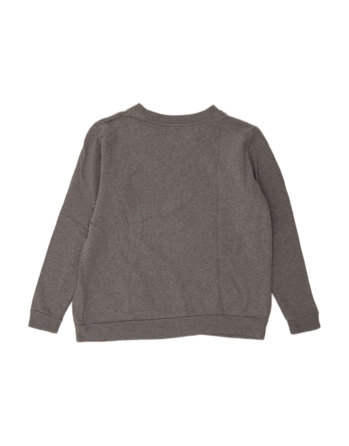 CALVIN KLEIN JEANS Mens Graphic Sweatshirt Jumper Small Grey