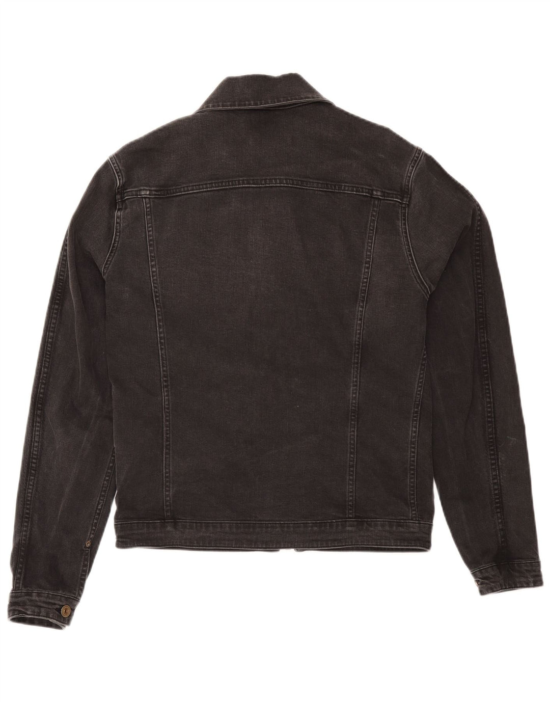 Scotch & Soda Womens Denim Jacket UK 16 Large Grey Cotton