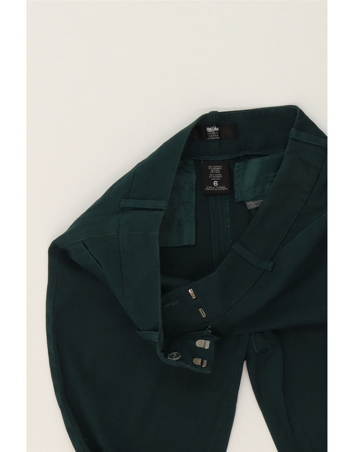 MOSSIMO Womens Stretch Slim Casual Trousers US 6 Medium W32 L26 Green Vintage Mossimo and Second-Hand Mossimo from Messina Hembry 