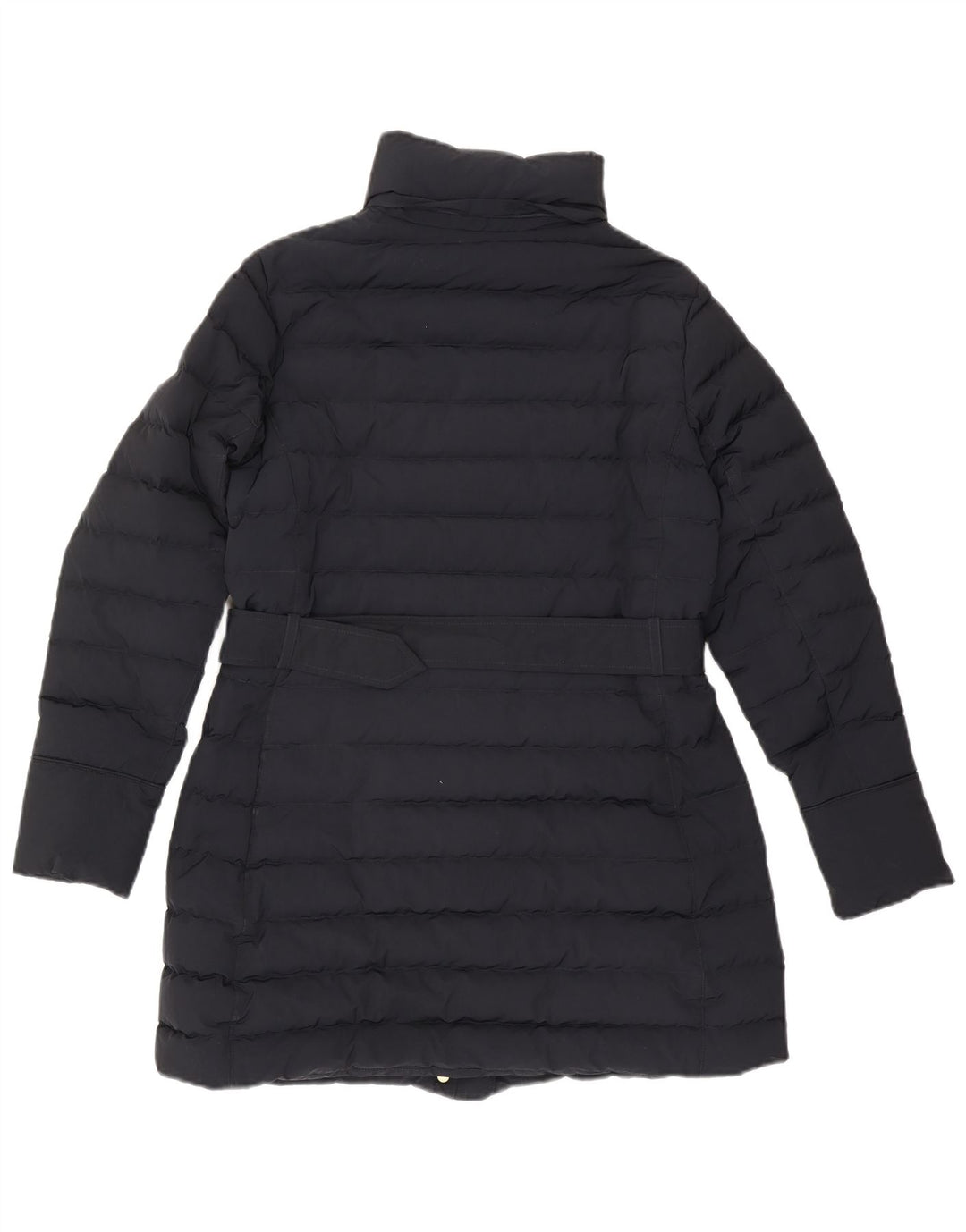 Woolrich Womens Padded Coat UK 16 Large Navy Blue Polyester