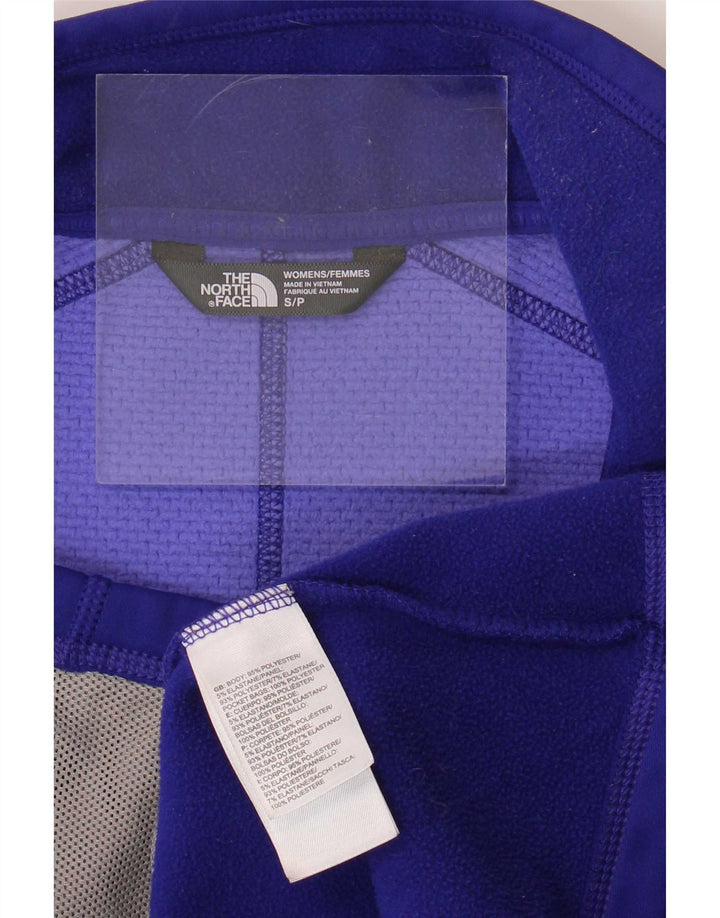 The North Face Womens Tracksuit Top Jacket UK 10 Small Blue Polyester