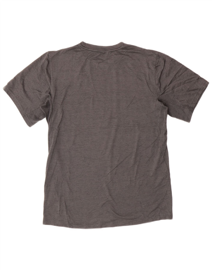 Nike Mens Dri Fit T-Shirt Top Small Grey Flecked Polyester