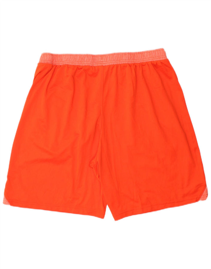 UNDER ARMOUR Mens Sport Shorts XL  Orange Polyester