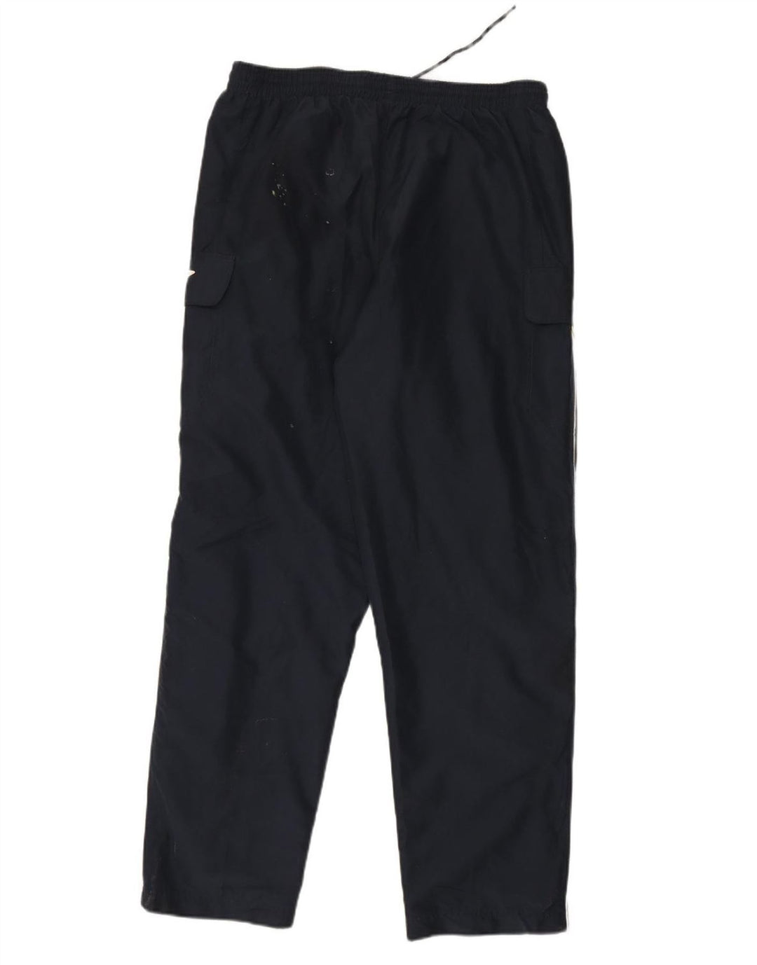 UMBRO Mens Cargo Tracksuit Trousers Large  Navy Blue Polyester
