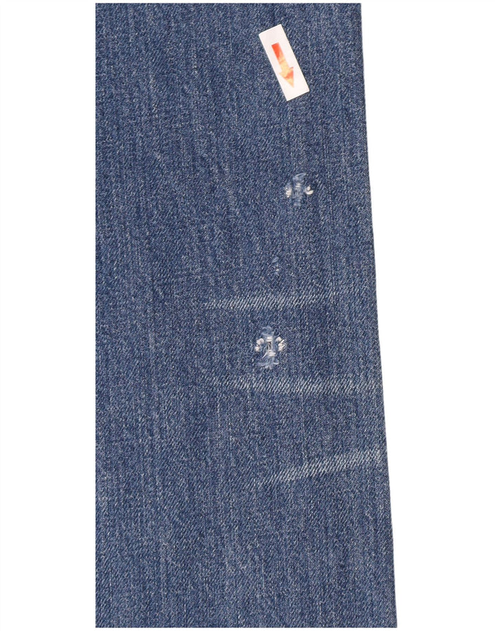 Levi's Mens 501 Straight Jeans W38 L30 Blue Cotton