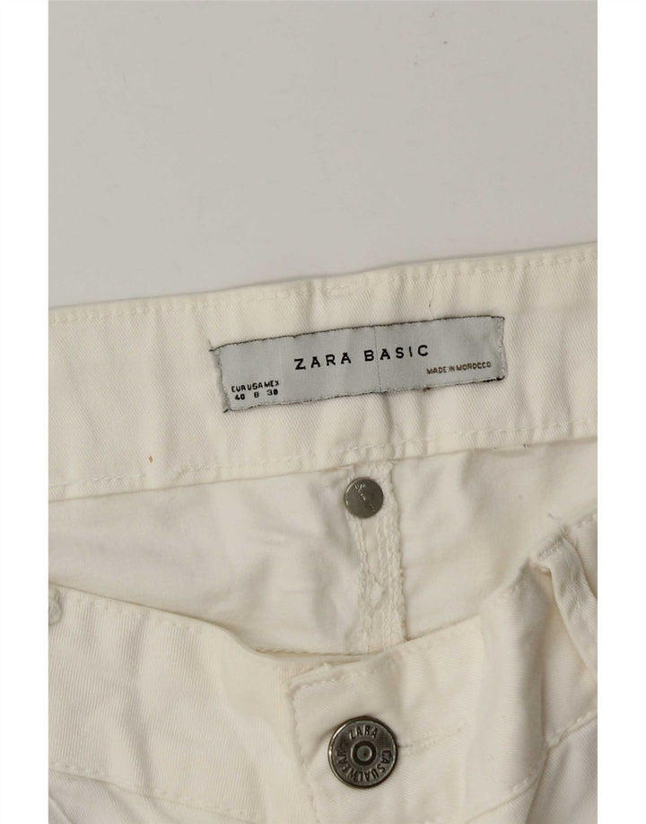 Zara Womens Skinny Jeans EU 40 Medium W30 L31 White