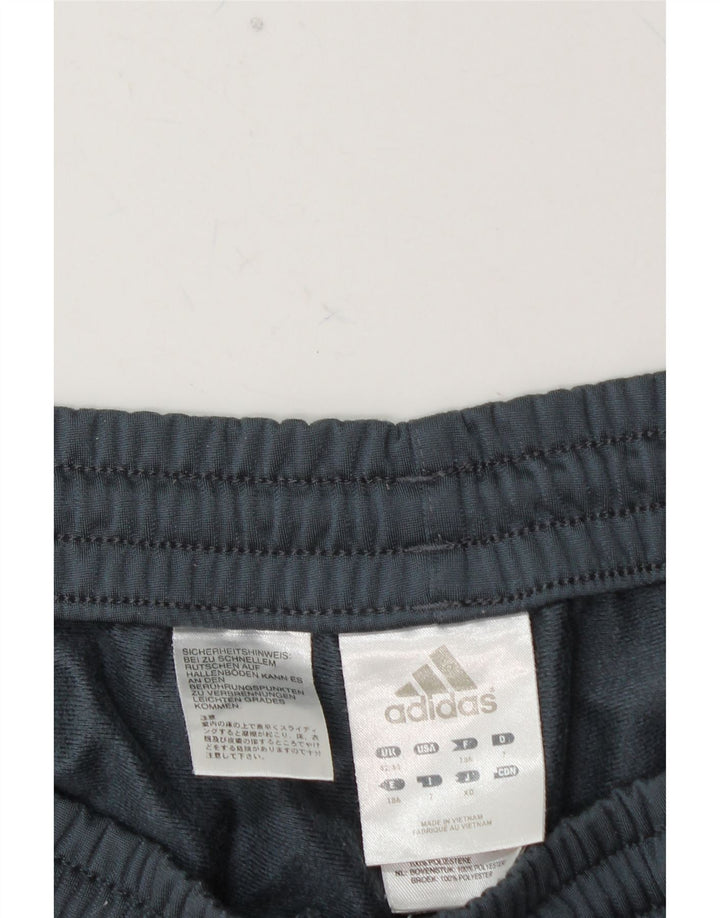 ADIDAS Mens Tracksuit Trousers UK 42/44 Large  Blue Colourblock Polyester