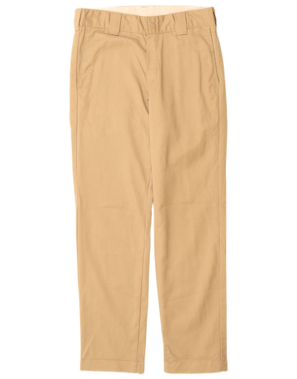 CARHARTT Mens Slim Chino Trousers W28 L30 Beige Polyester
