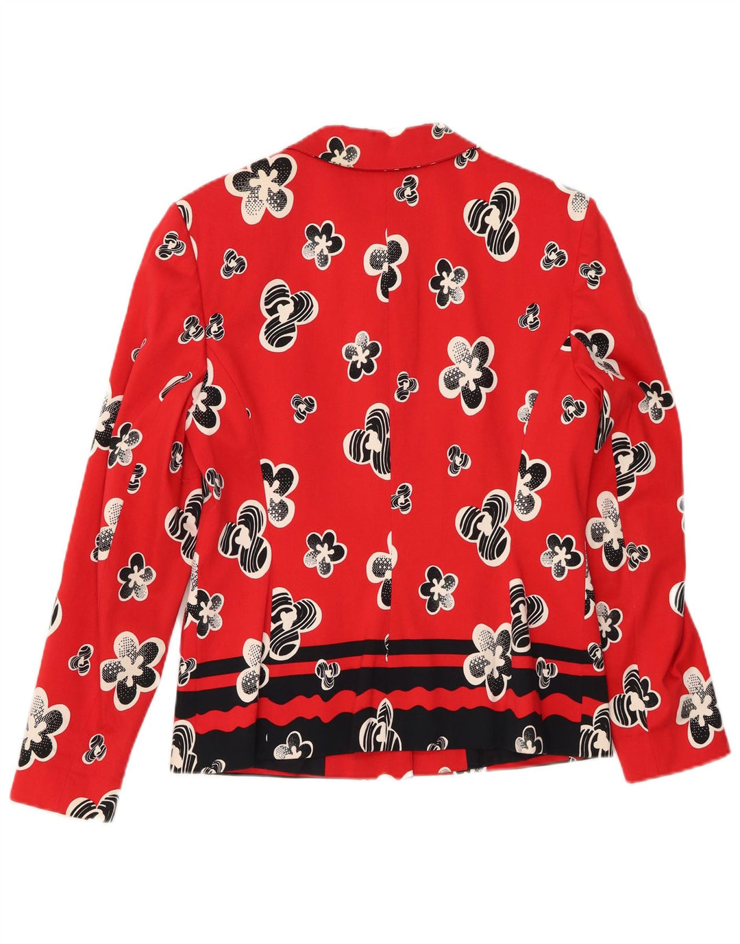 Mondi Mens 4 Button Blazer Jacket EU 38 Medium Red Floral