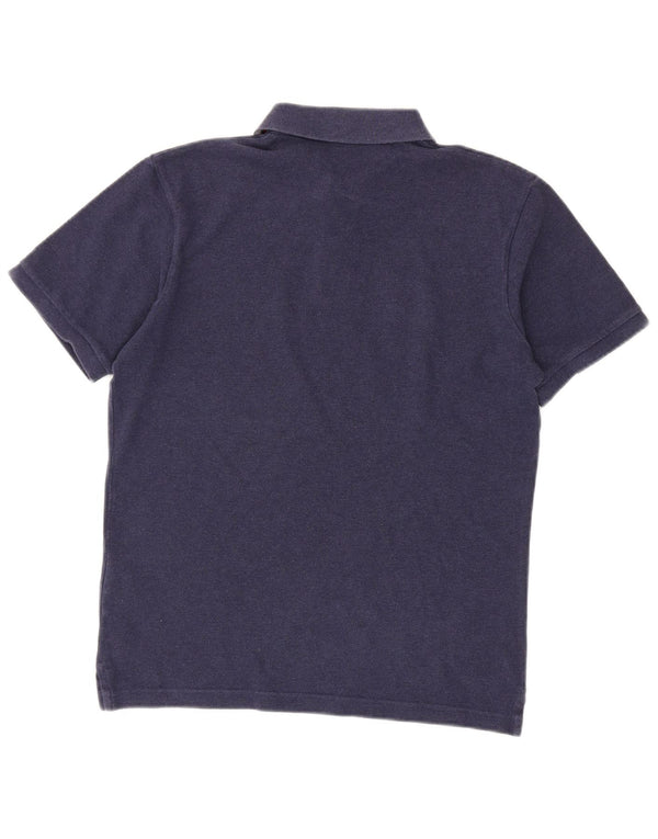 Gant Mens Polo Shirt Small Navy Blue Cotton