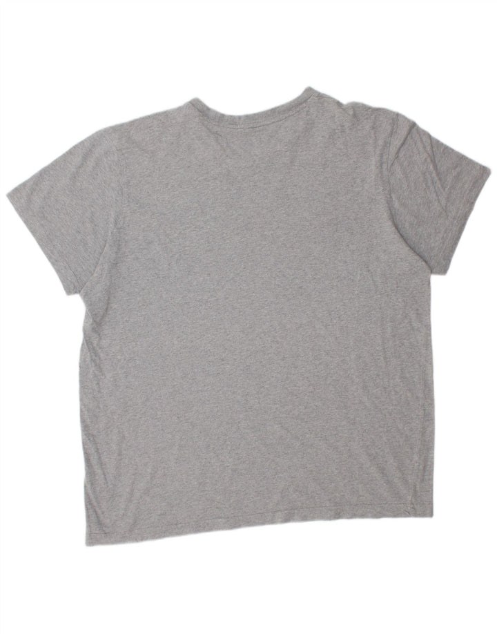 ADIDAS Mens Graphic T-Shirt Top XL Grey