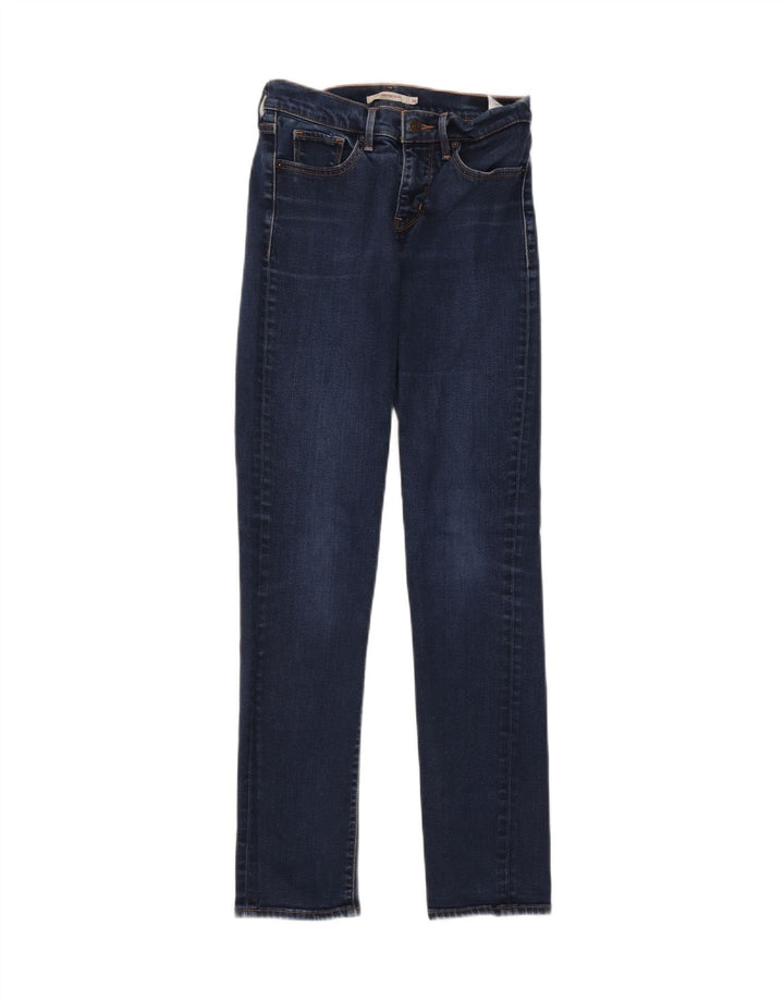 Levi's Womens Shaping Slim Jeans W26 L29 Blue Cotton