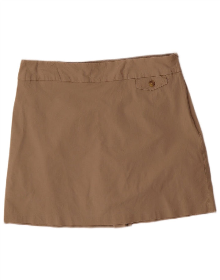 Dockers Womens Skort US 10 Large  Beige Cotton