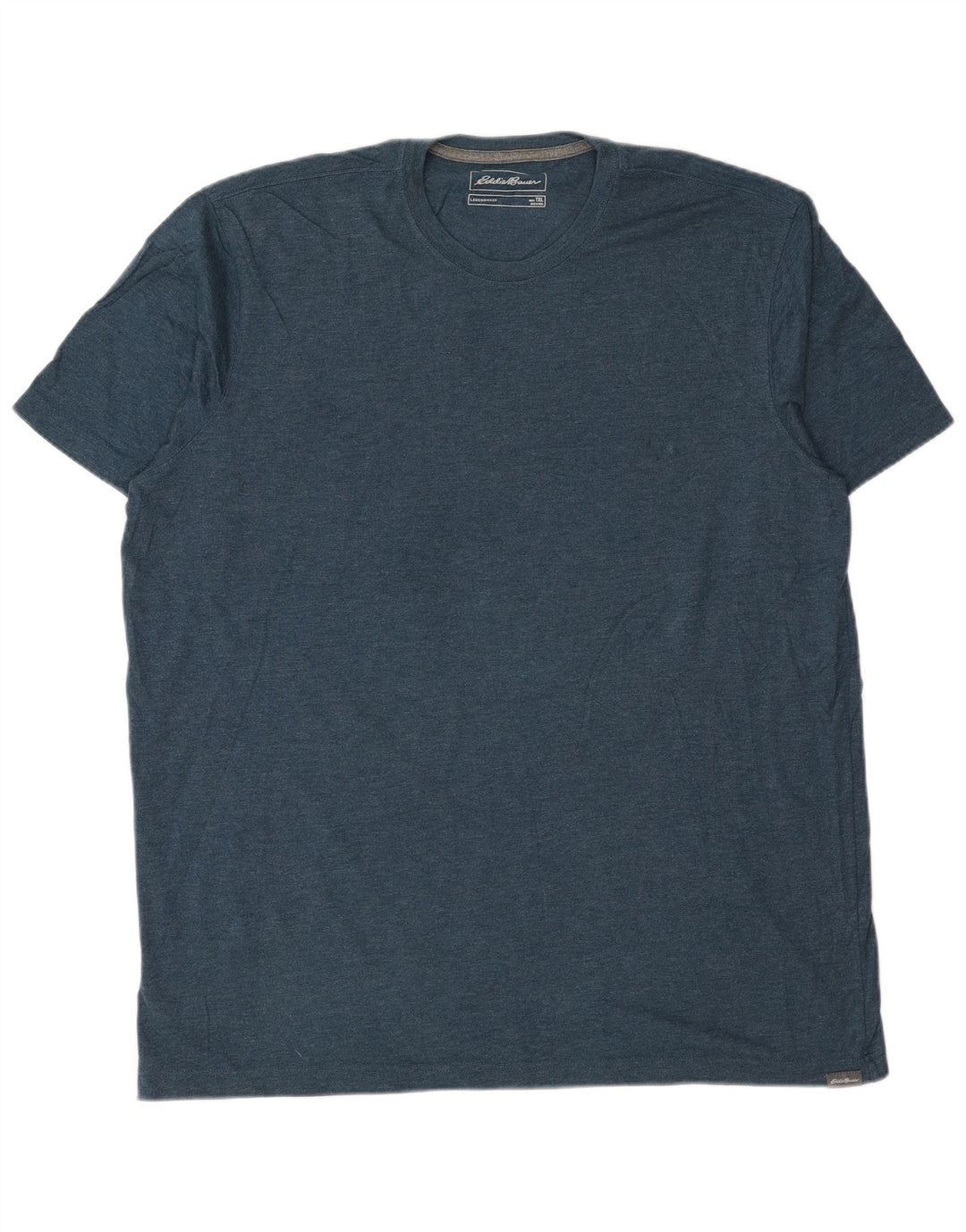 EDDIE BAUER Mens T-Shirt Top XL Blue Cotton