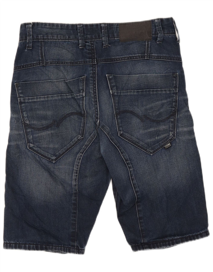 Jack & Jones Mens Denim Shorts W32 Medium Blue