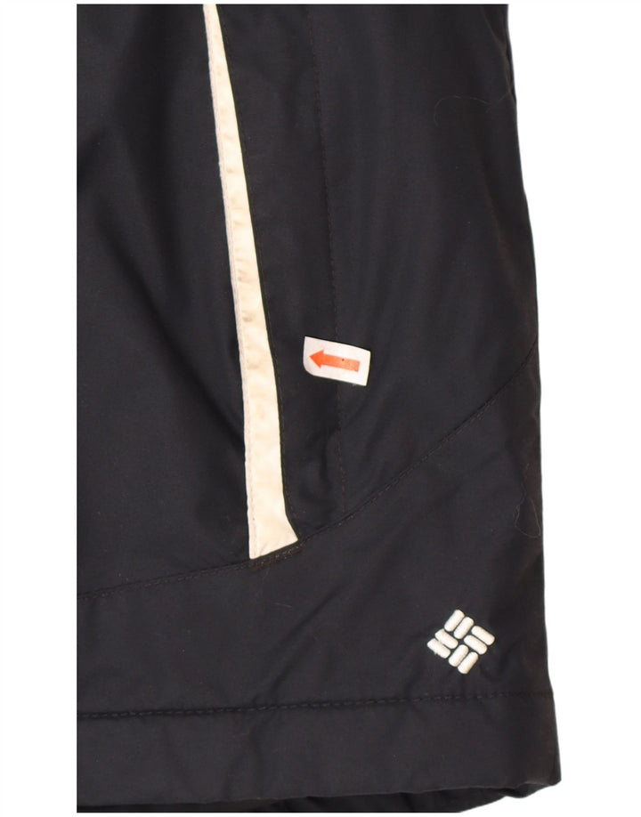 Columbia Boys Windbreaker Jacket 14-15 Years Black Nylon