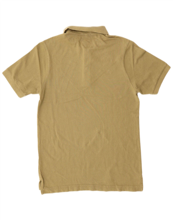 DOCKERS Mens Polo Shirt Small Khaki