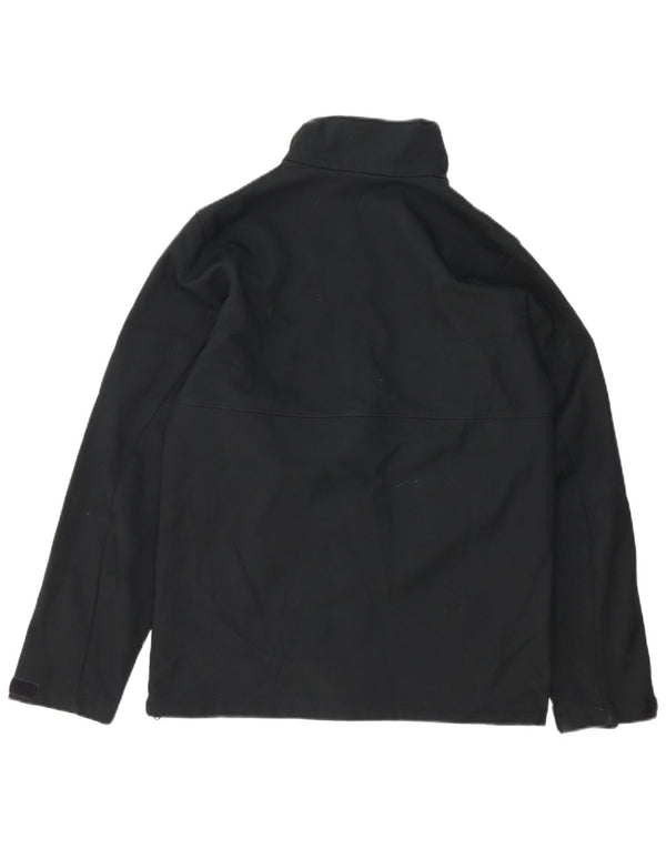 Columbia Mens Windbreaker Jacket UK 36 Small Black Polyester