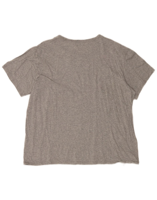 Calvin Klein Mens Classic Fit T-Shirt Top Large Grey Flecked