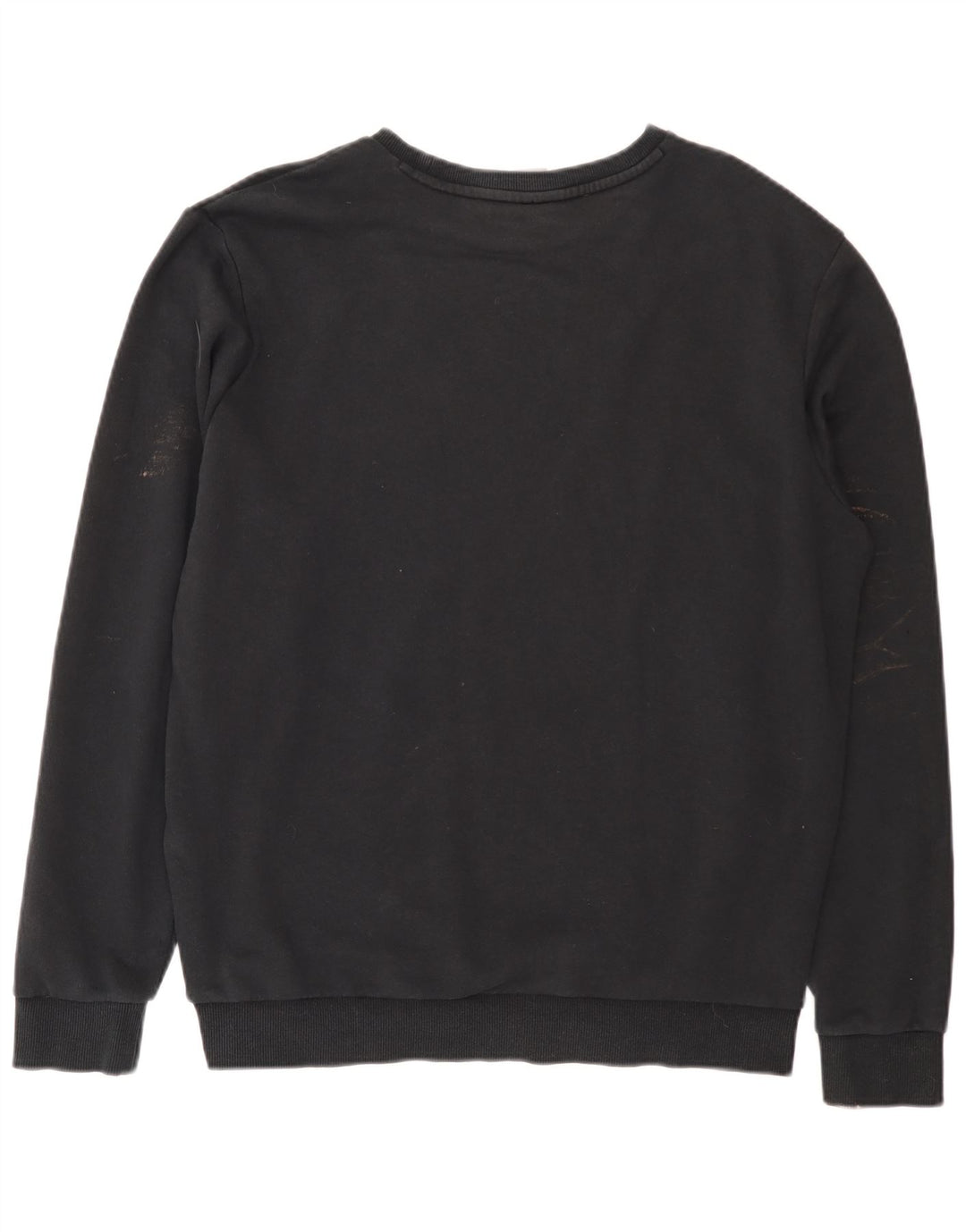 Puma Mens Graphic Sweatshirt Jumper Large Black Cotton