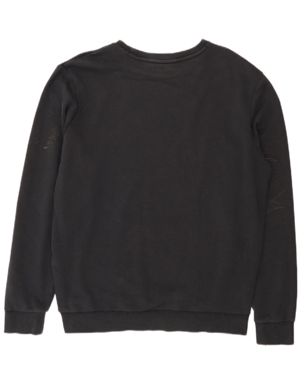Puma Mens Graphic Sweatshirt Jumper Large Black Cotton