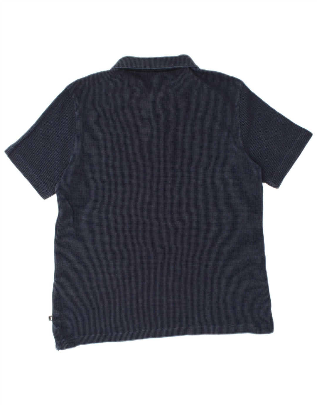 TED BAKER Mens Polo Shirt Size 2 Small Navy Blue Cotton