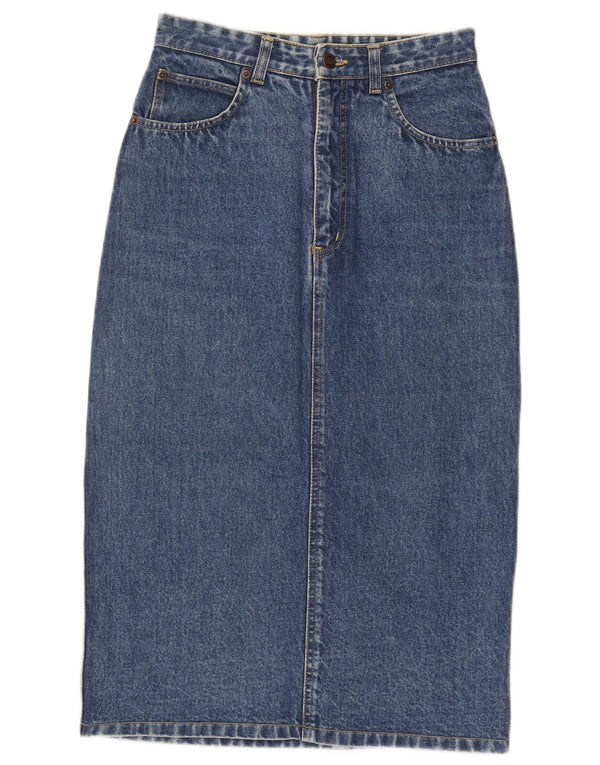 Cohn Cisco Womens Denim Skirt W29 Medium Blue Cotton