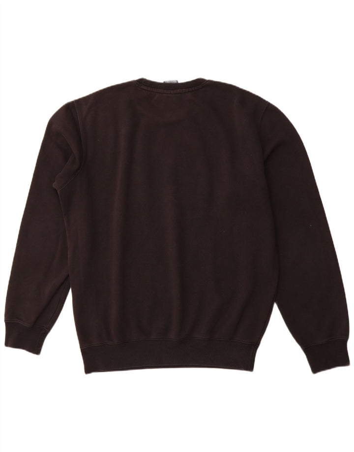 CHAMPION Mens Graphic Sweatshirt Jumper Medium Black Cotton