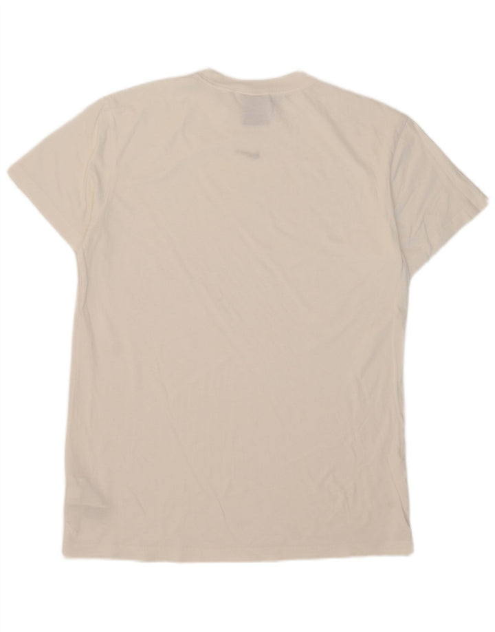 Nike Mens T-Shirt Top Medium White Cotton