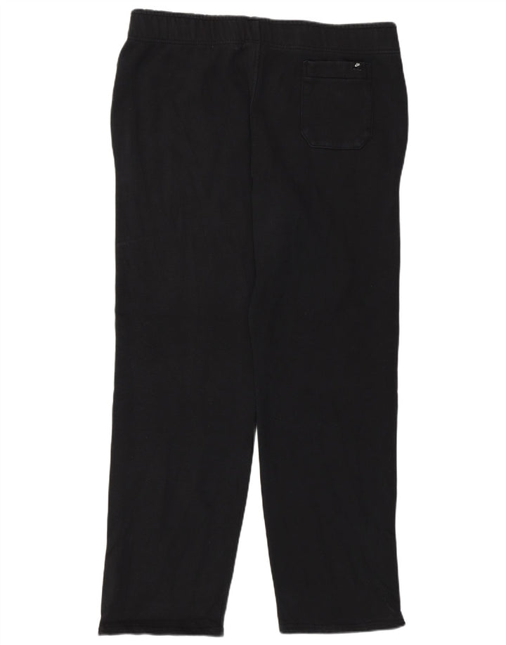 Nike Womens Tracksuit Trousers UK 18 XL Black Cotton