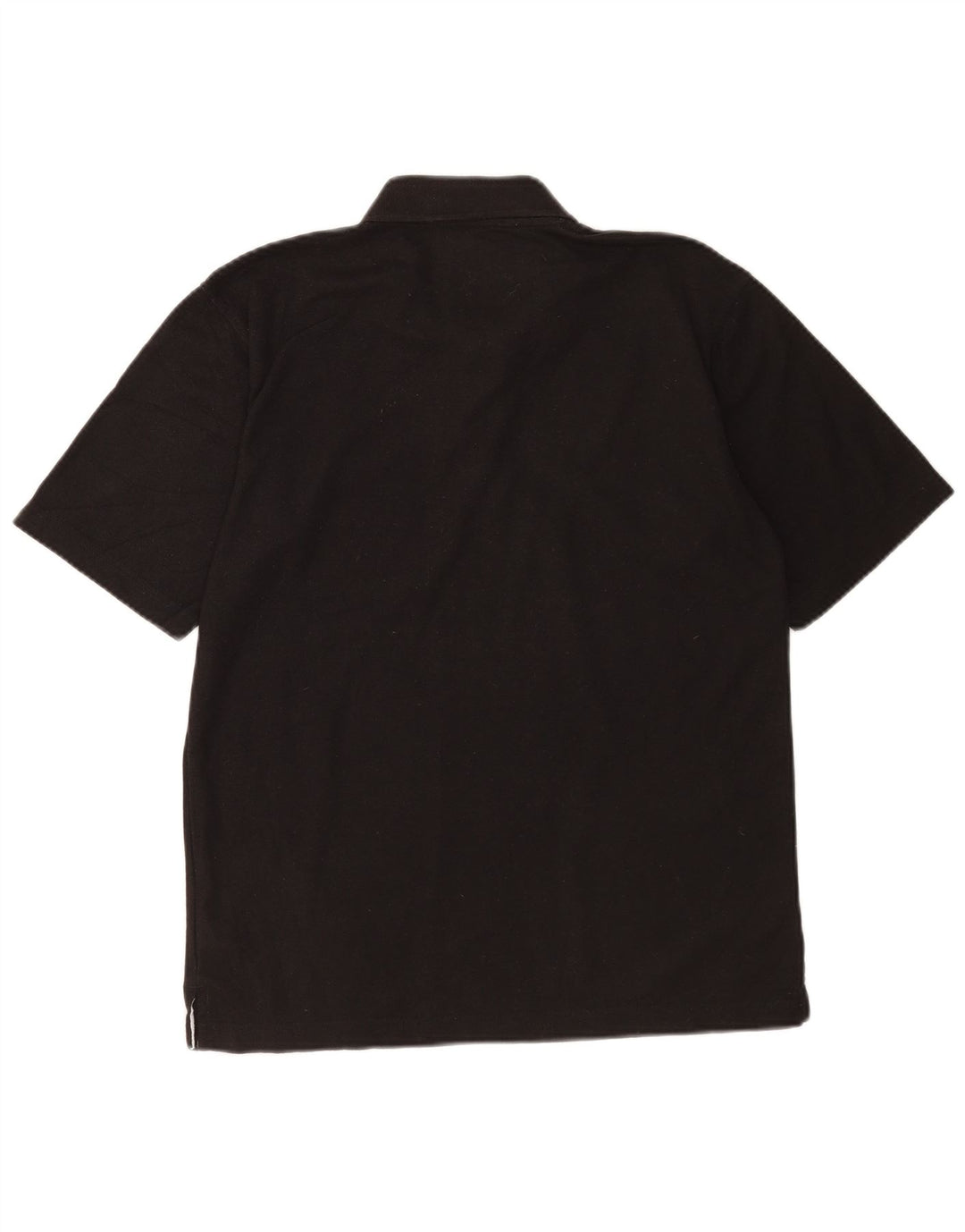 Umbro Mens Polo Shirt Medium Black Polyester