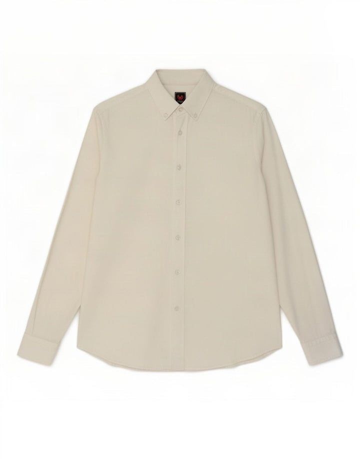 Stefanel Mens Shirt Medium White