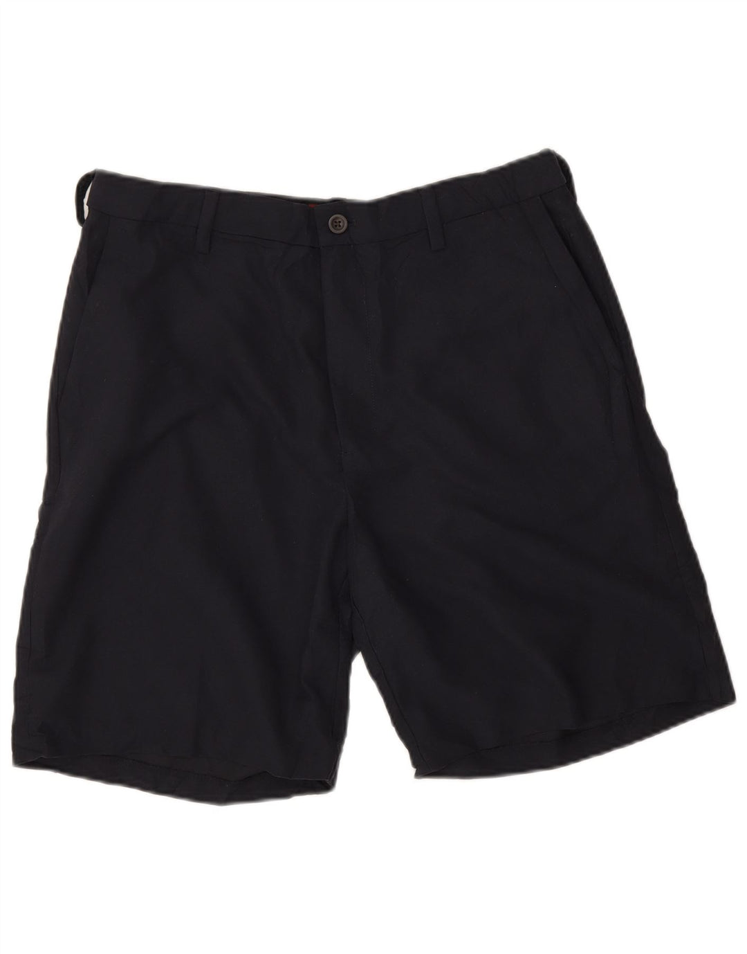 Chaps Mens Chino Shorts W34 Large Black Polyester
