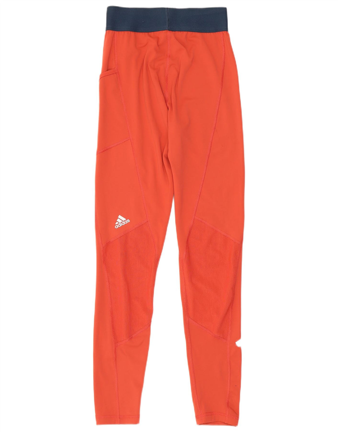 Adidas Womens Graphic Leggings UK 4/6 XS Red Polyester