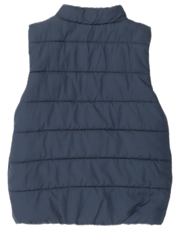 Puma Boys Padded Gilet 7-8 Years Navy Blue Colourblock Polyester