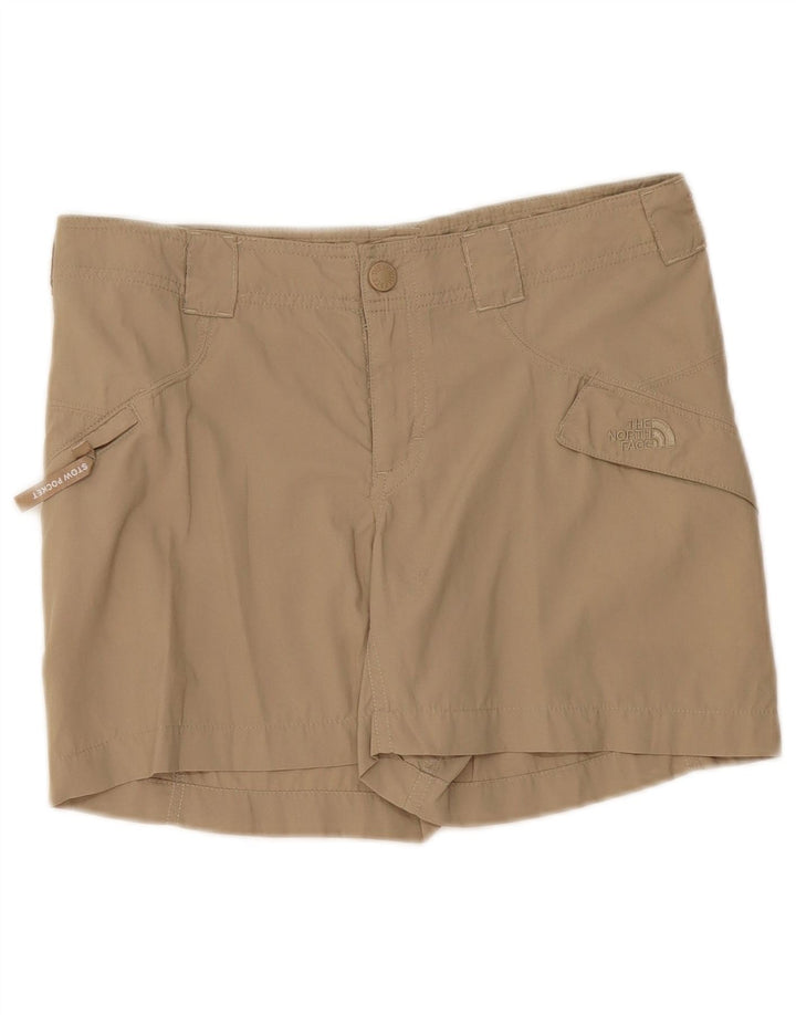The North Face Womens Cargo Shorts W32 Large Khaki Nylon