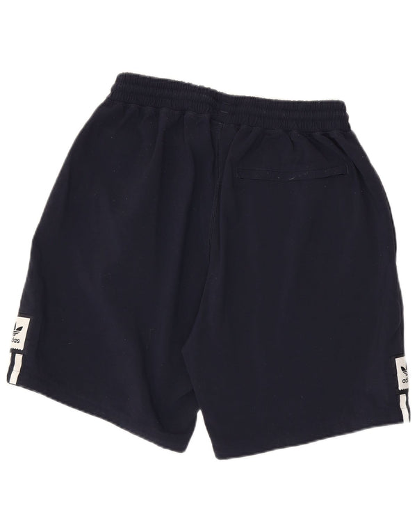Adidas Mens Sport Shorts Medium  Navy Blue Nylon