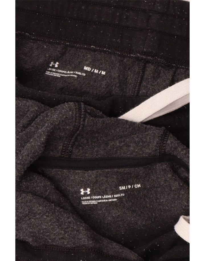 Under Armour Womens Graphic Full Tracksuit UK 10 Small  Black Cotton