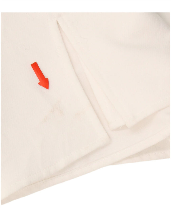 Zara Womens High Waist Casual Shorts Small W26 White Polyester