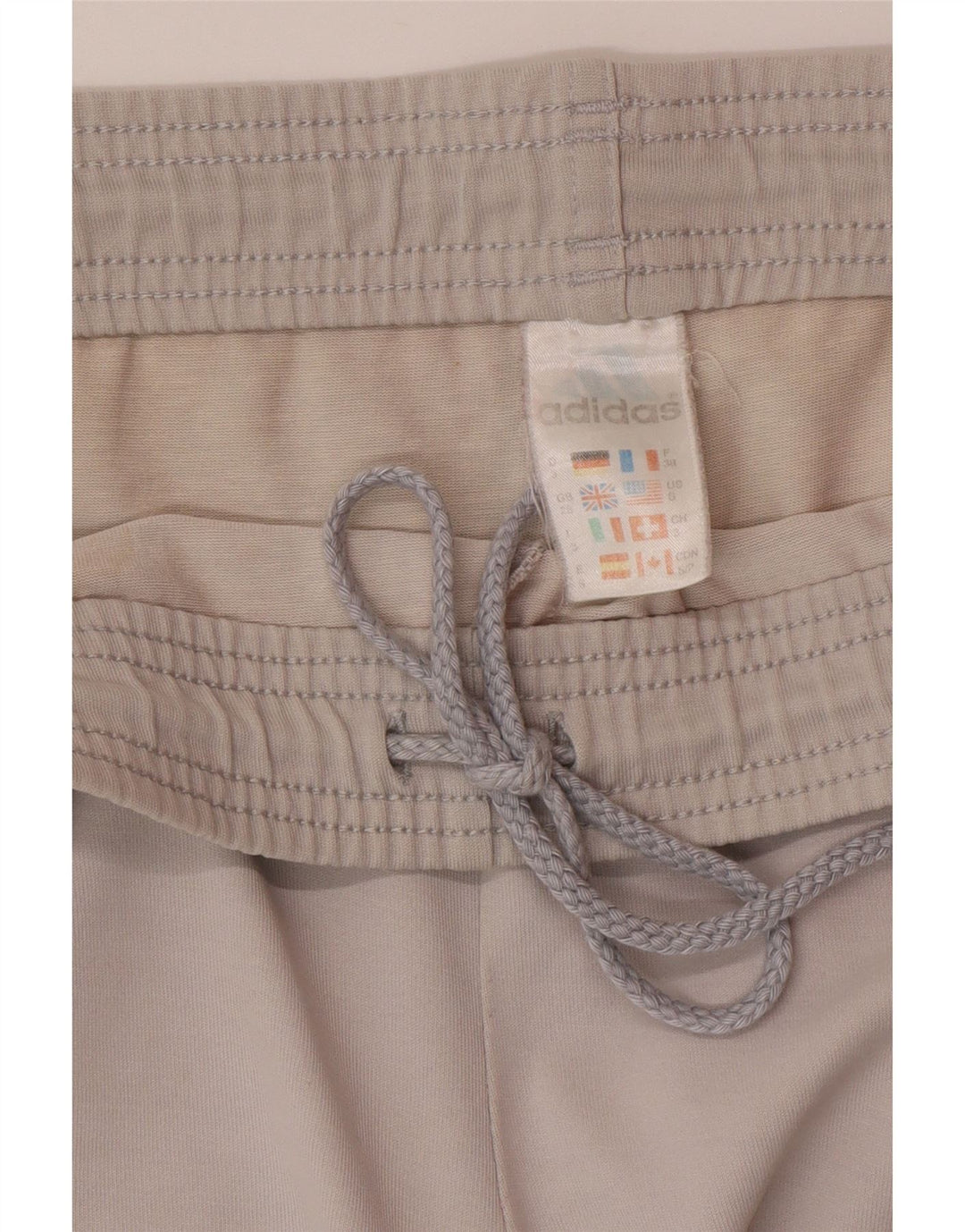 Adidas Mens Sport Shorts Small Grey Cotton