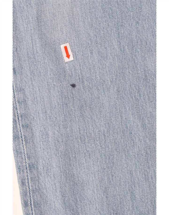 Levi's Mens 501 Straight Jeans W33 L32 Blue Cotton
