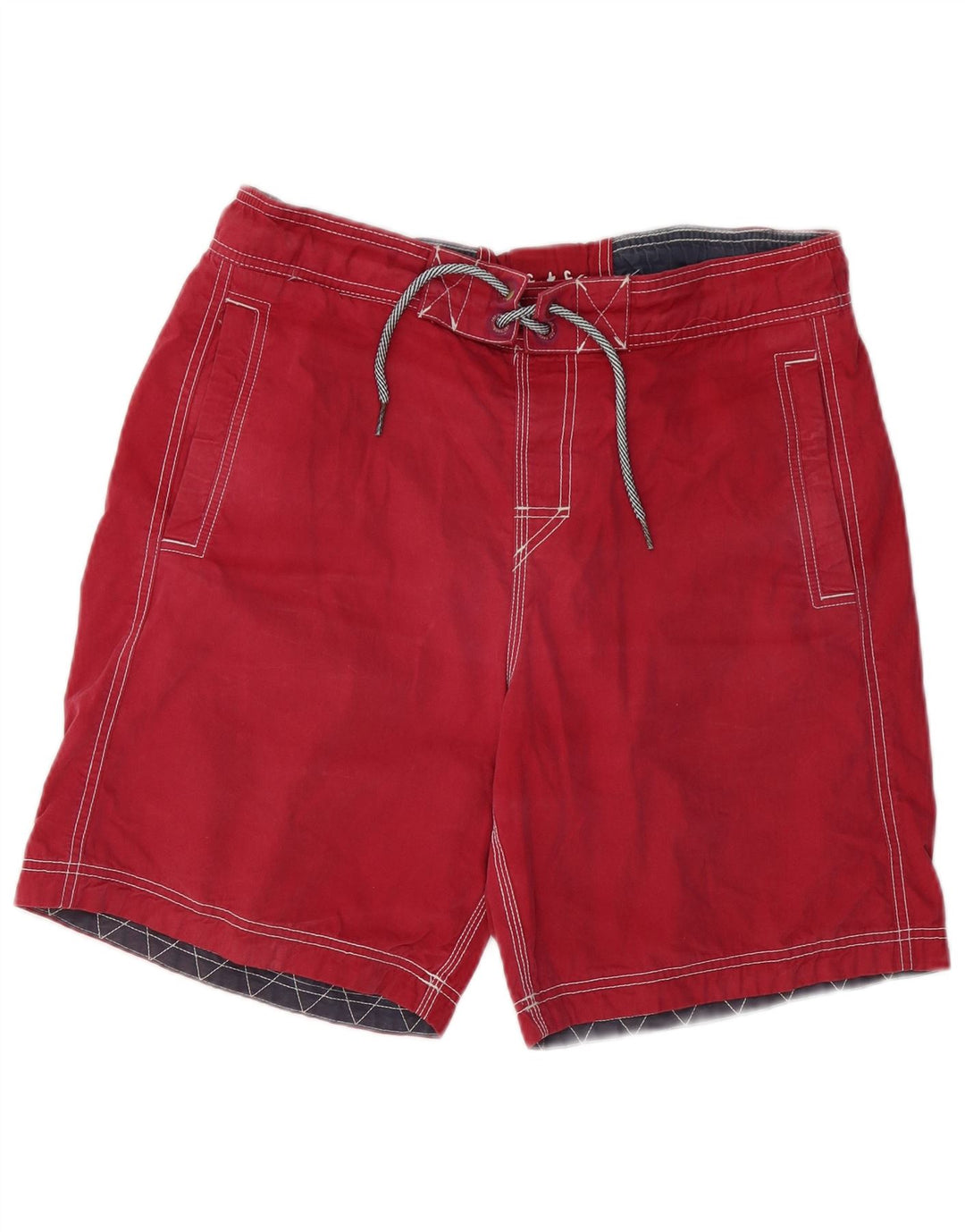 Fat Face Mens Swimming Shorts Large  Red