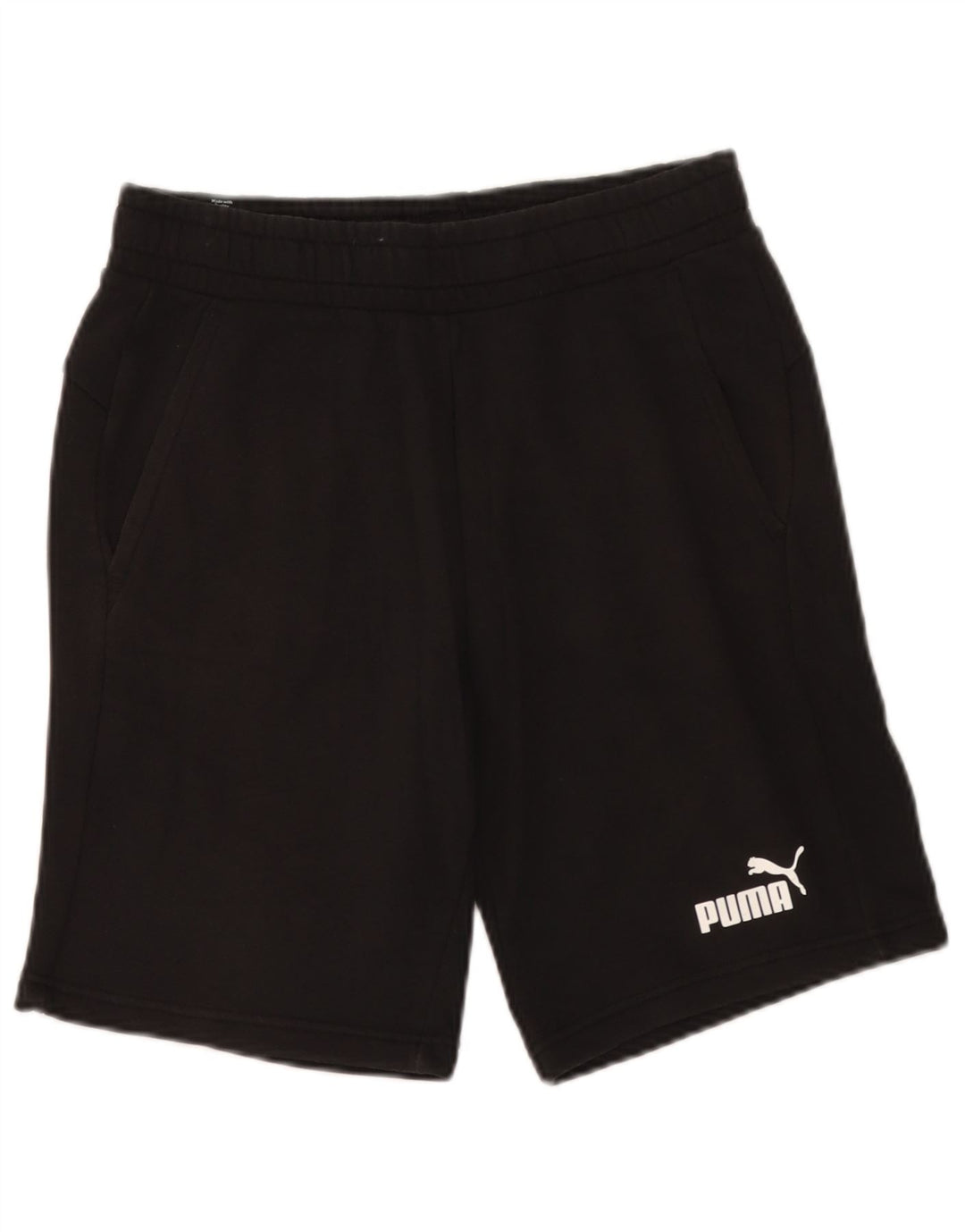 Puma Mens Sport Shorts Medium Black Cotton
