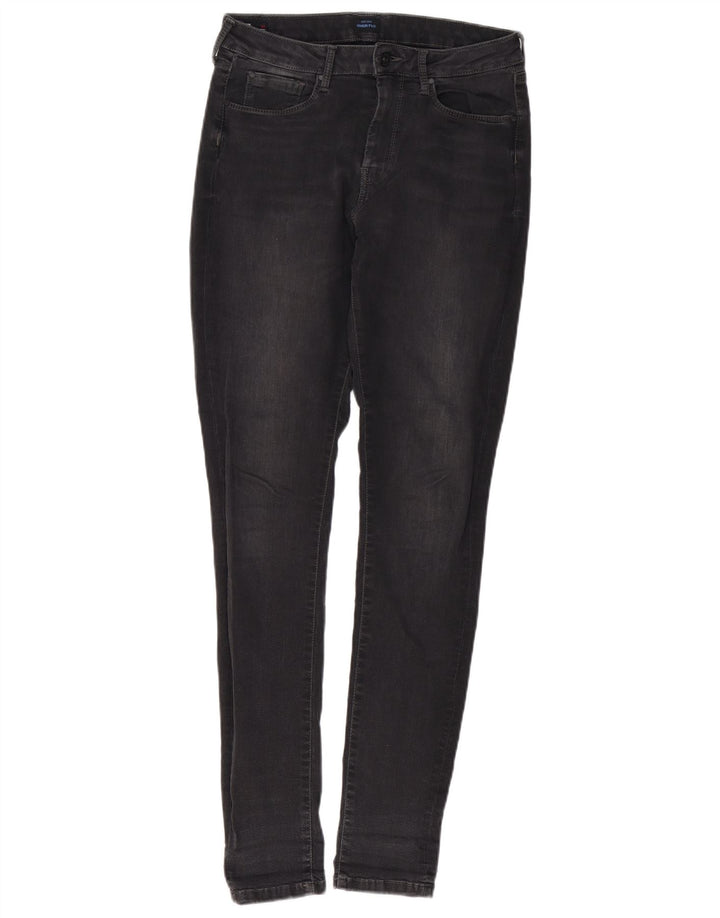 PEPE JEANS Womens Skinny Jeans W29 L32  Black Cotton