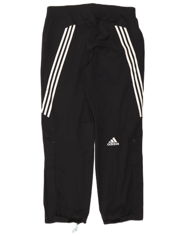 Adidas Mens Tracksuit Trousers Joggers Large  Black Polyester