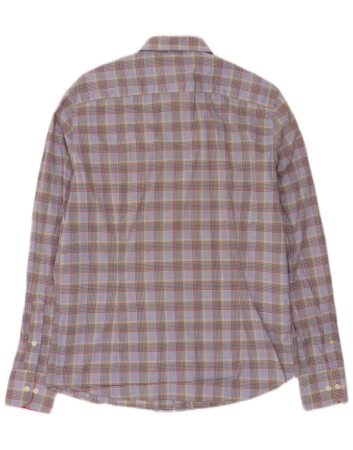 BARBOUR Mens Tailored Fit Shirt Medium Multicoloured Check