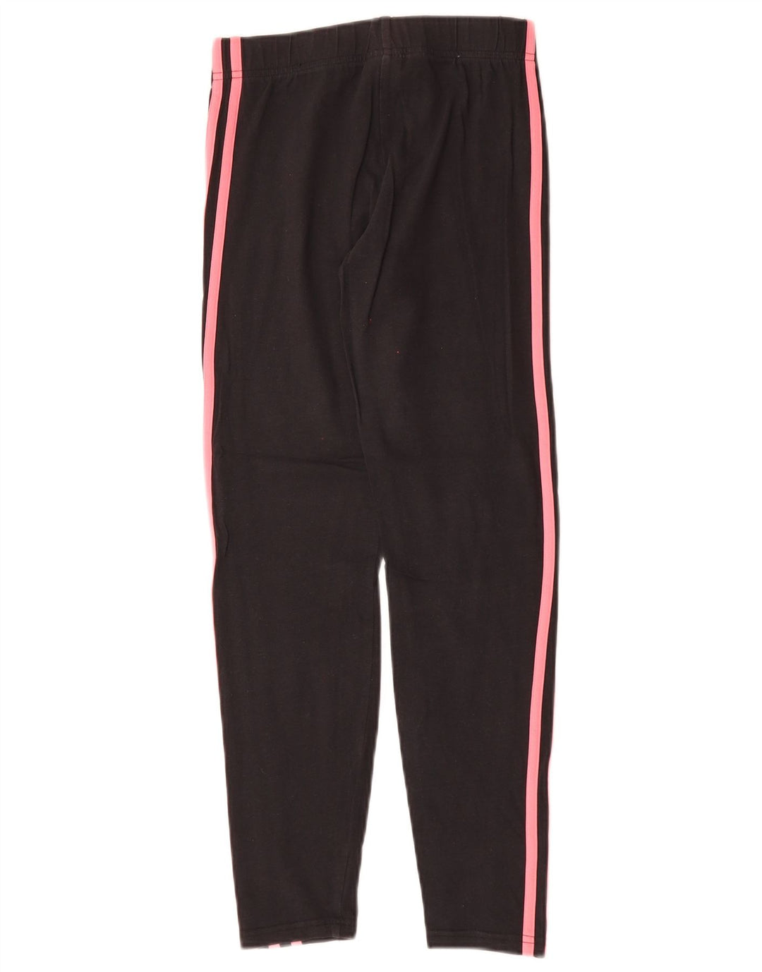 ADIDAS Girls Tracksuit Trousers 13-14 Years  Black Cotton