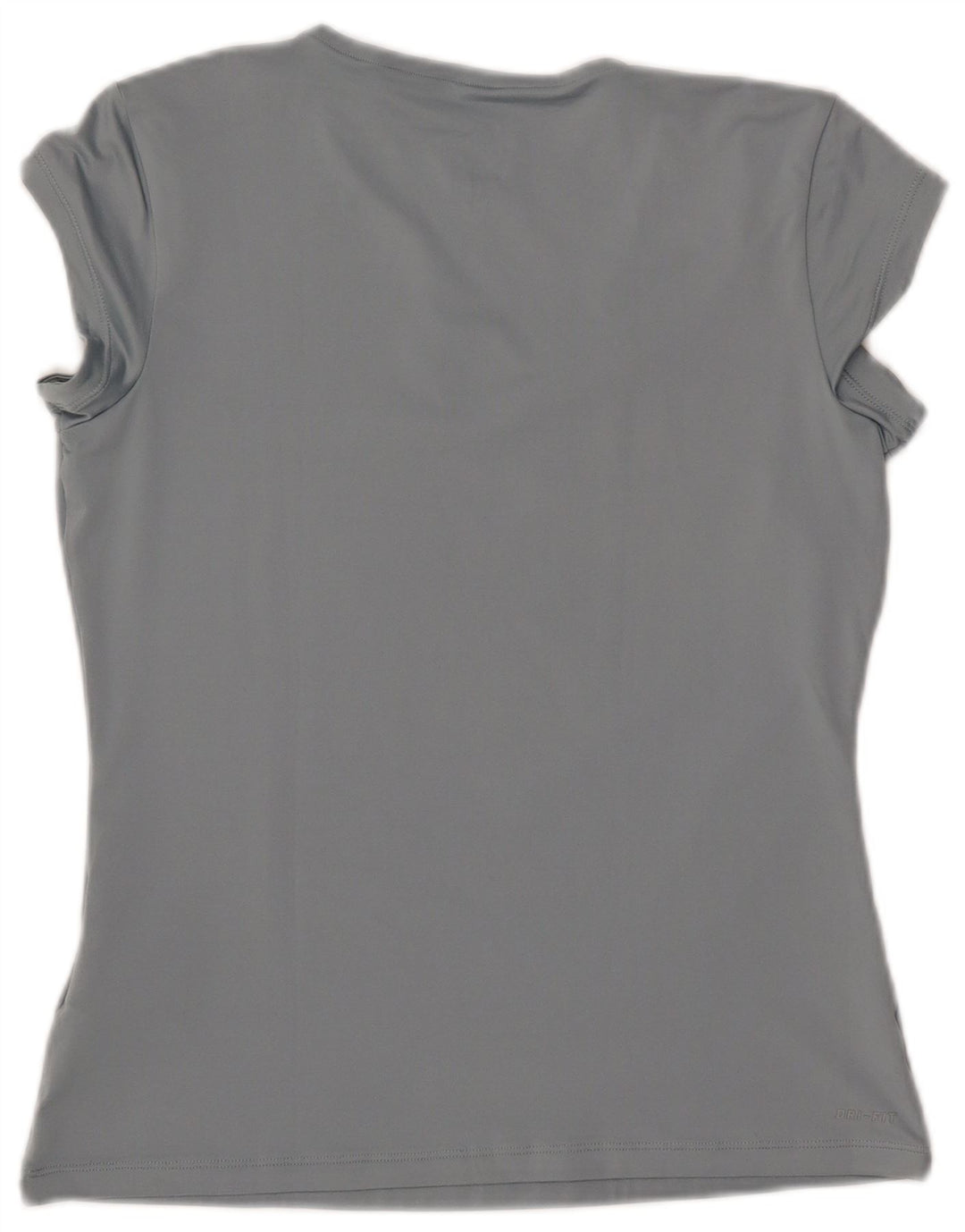 NIKE Womens Dri Fit T-Shirt Top UK 14 Large Blue Polyester