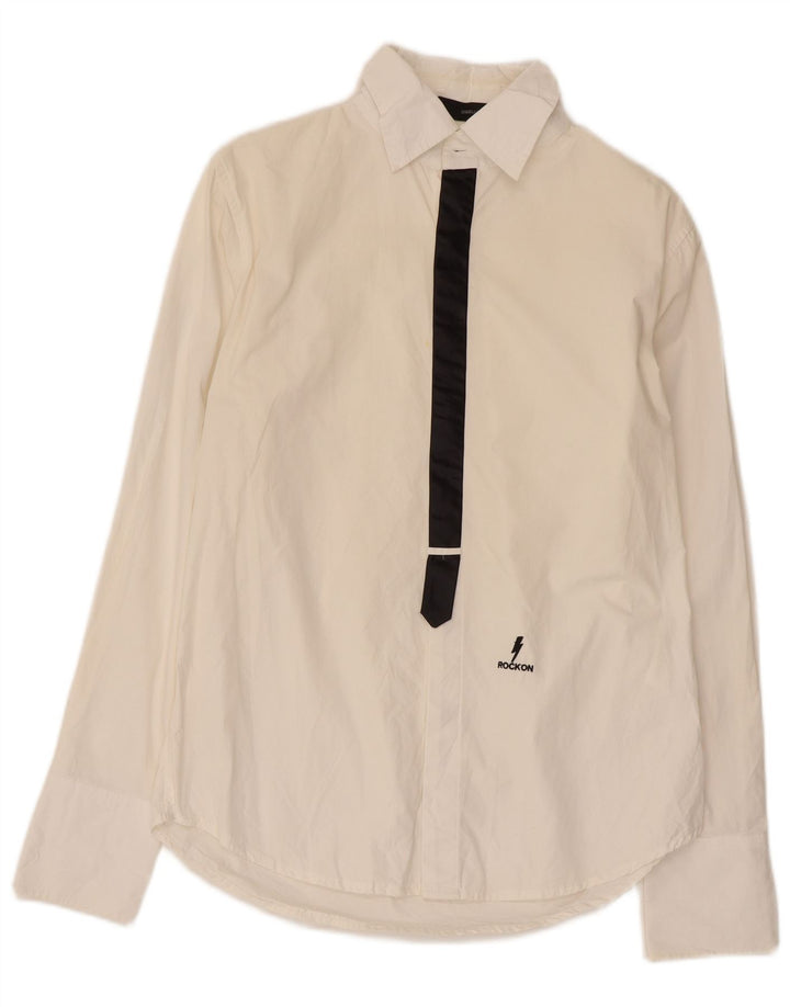 Dsquared2 Mens Shirt IT 50 Medium White